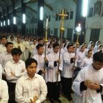 Lễ bế mạc tuần tĩnh tâm linh mục Bùi Chu