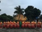 Hội trống nữ An lãng ra mắt dịp quan thầy