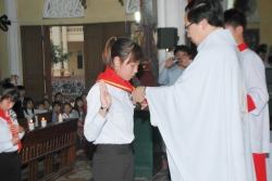 Nam Hòa: Trao khăn Dự huynh trưởng