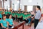 Giới trẻ giáo hạt Bùi Chu mừng bổn mạng