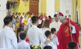Phú Nhai: 94 thiếu nhi chịu phép Thêm sức