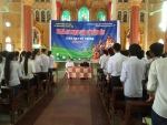 Đức cha Tôma thăm lớp Sư phạm Giáo lý Hồng ân