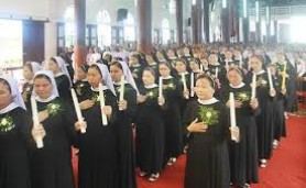 Nữ tu Mân Côi Tứ Trùng hành hương nhà Mẹ