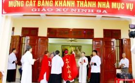 Ninh Sa khánh thành nhà Mục vụ