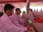 Antôn-Lã Điền đặt viên đá xây dựng Nhà thờ