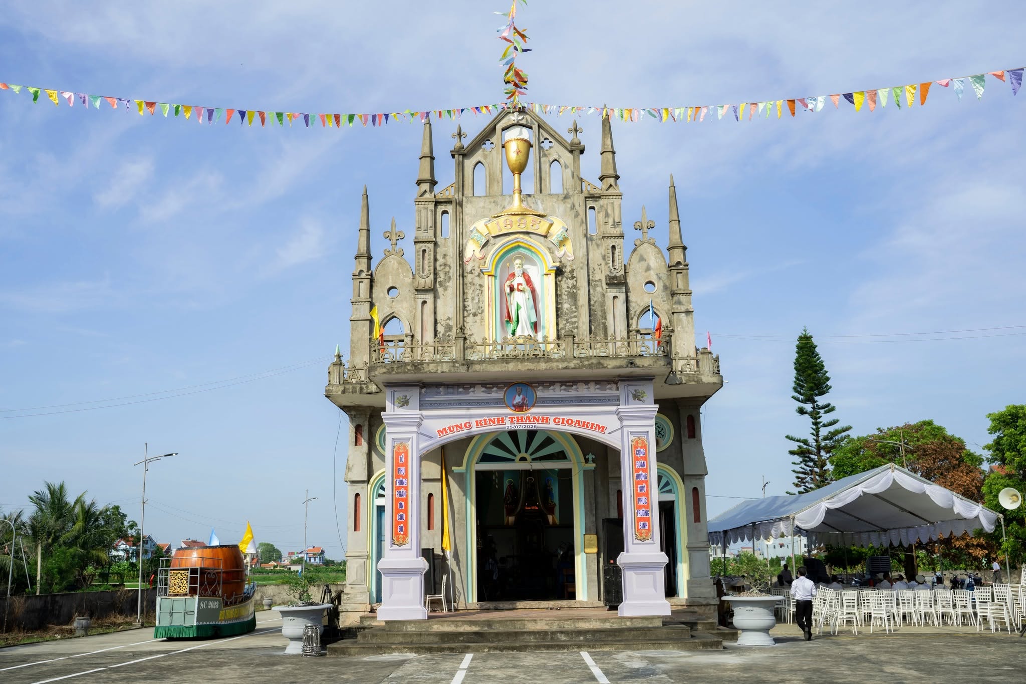 Giáo họ Đắc Sở mừng kính Thánh Gioakim Quan Thầy