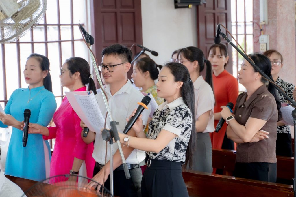 Giáo họ Đắc Sở mừng kính Thánh Gioakim Quan Thầy