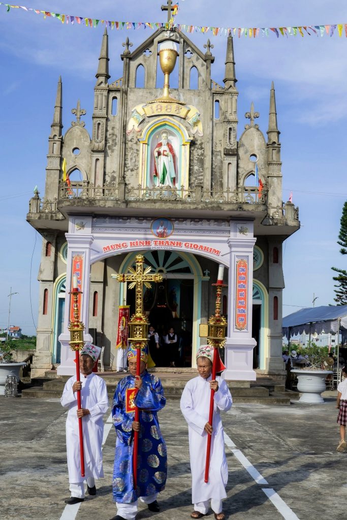 Giáo họ Đắc Sở mừng kính Thánh Gioakim Quan Thầy