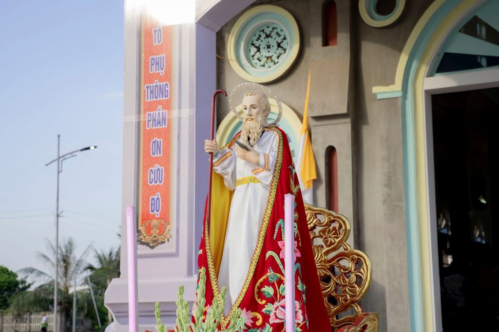 Giáo họ Đắc Sở mừng kính Thánh Gioakim Quan Thầy