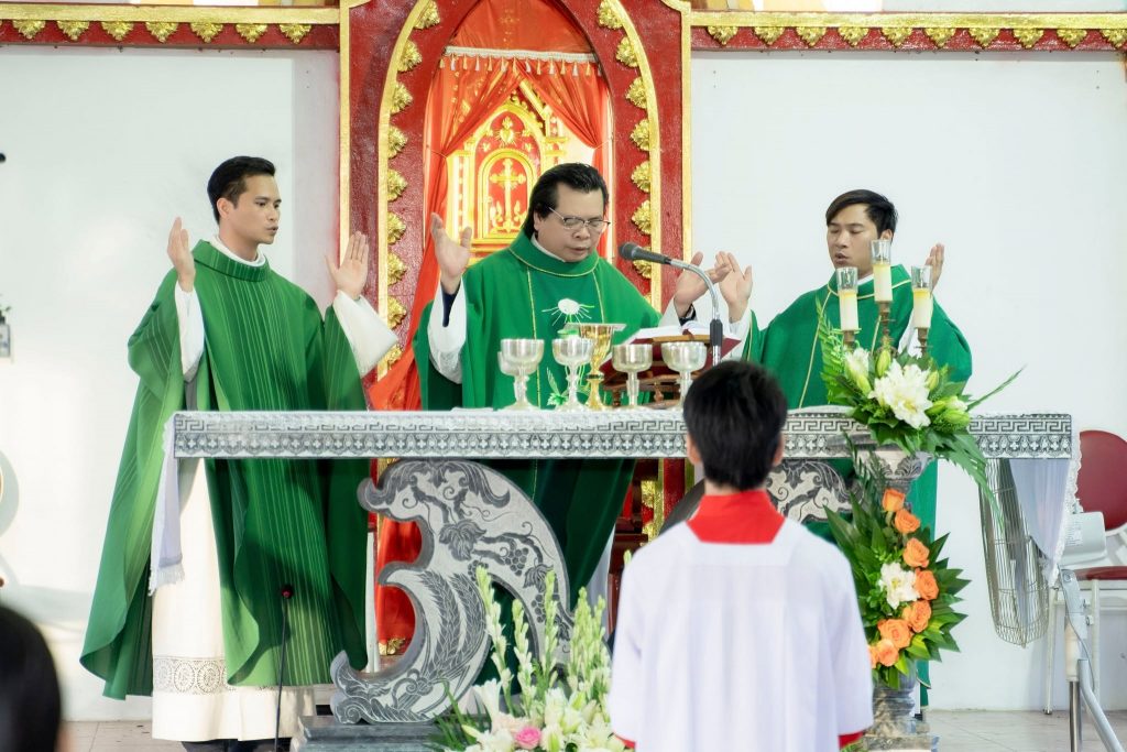 Giáo họ Đắc Sở mừng kính Thánh Gioakim Quan Thầy