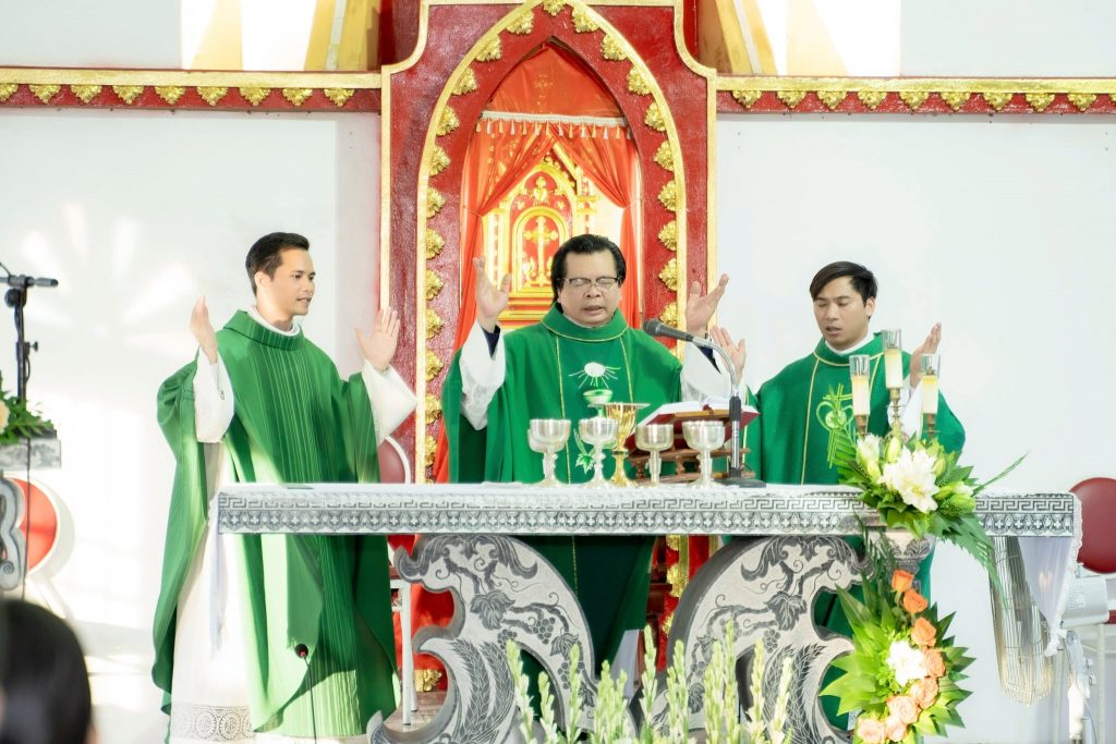 Giáo họ Đắc Sở mừng kính Thánh Gioakim Quan Thầy