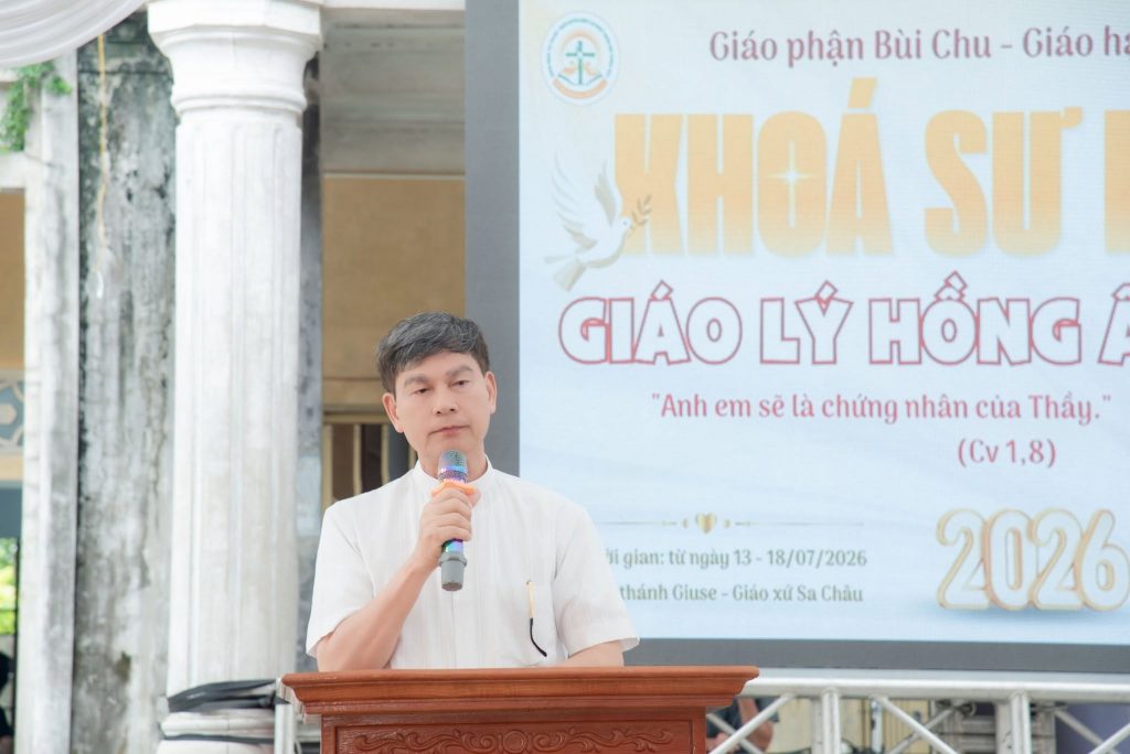 Khai mạc Khoá Sư phạm Giáo lý Hồng ân – Giáo hạt Thức Hoá