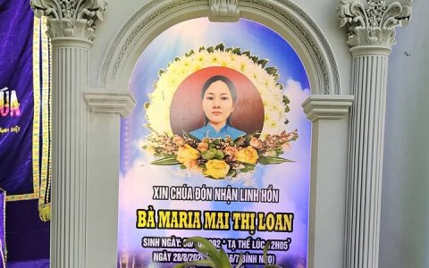 Xin hiệp ý cầu nguyện cho linh hồn Bà Maria Mai Thị Loan