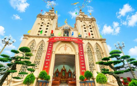 Hình ảnh Thánh lễ tại nguyện đường Giáo lân Trung Mỹ