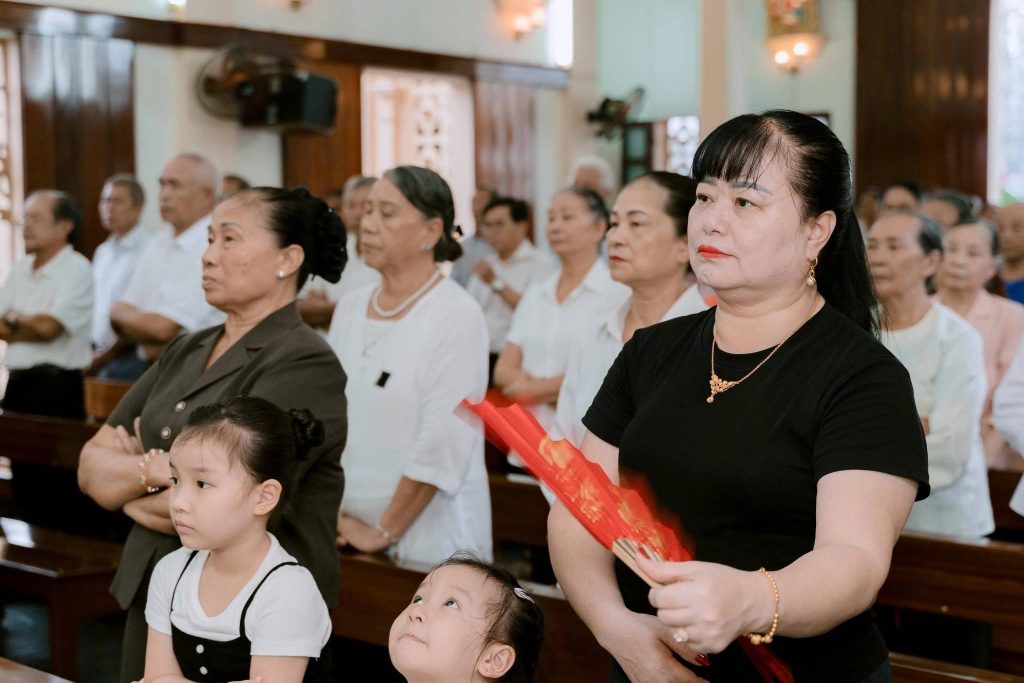 Hình ảnh Thánh lễ tại nguyện đường Giáo lân Trung Mỹ