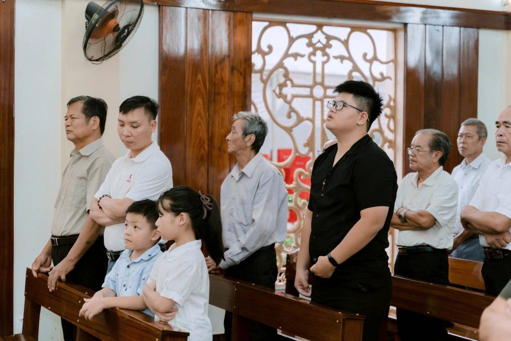 Hình ảnh Thánh lễ tại nguyện đường Giáo lân Trung Mỹ