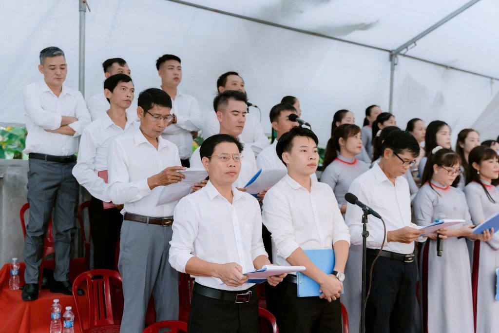 Hình ảnh Thánh lễ tại nguyện đường Giáo lân Trung Mỹ