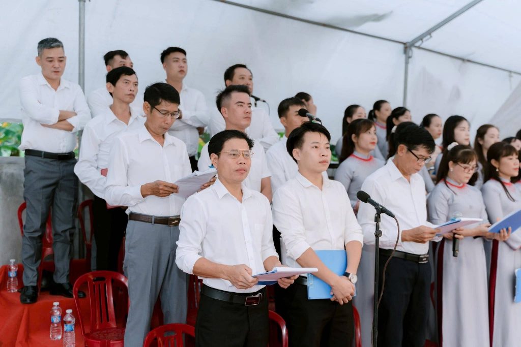 Hình ảnh Thánh lễ tại nguyện đường Giáo lân Trung Mỹ