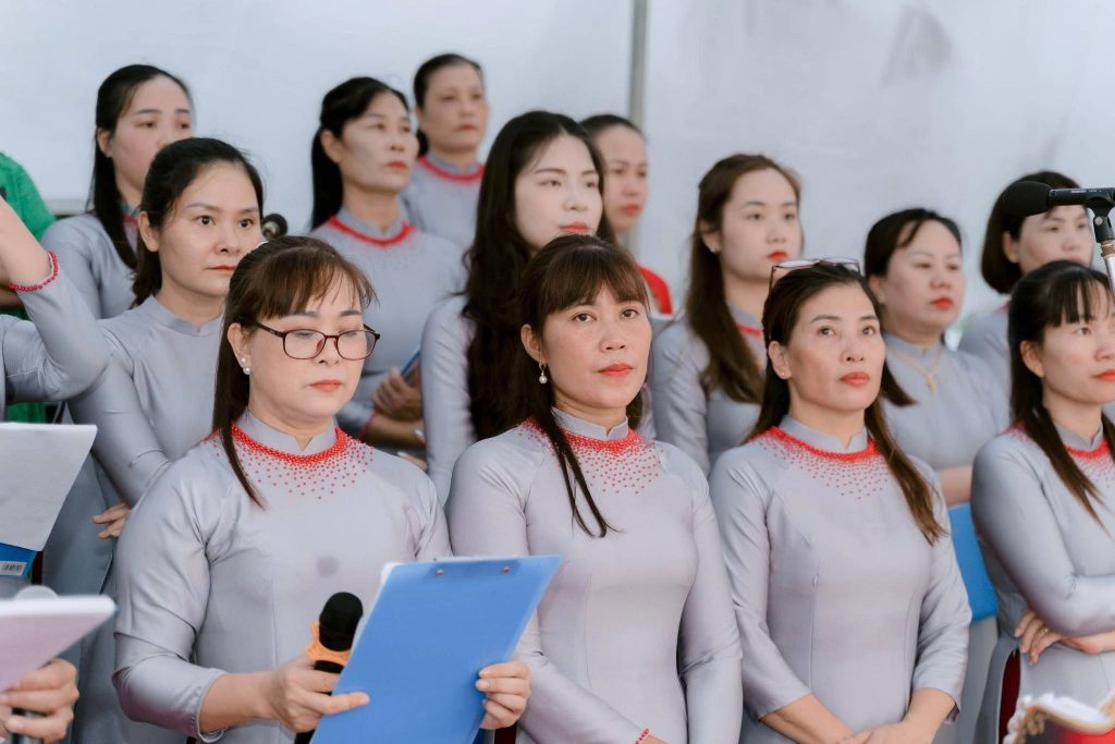 Hình ảnh Thánh lễ tại nguyện đường Giáo lân Trung Mỹ