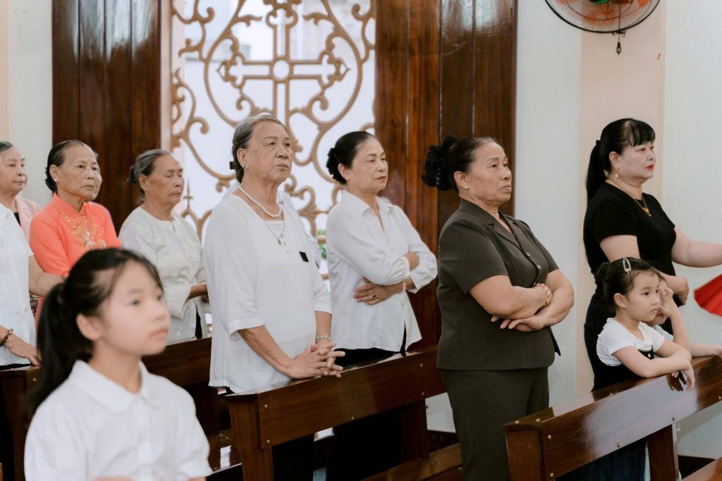 Hình ảnh Thánh lễ tại nguyện đường Giáo lân Trung Mỹ