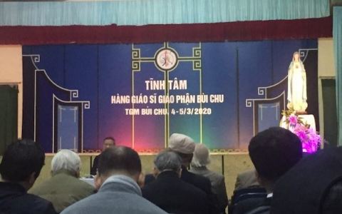 Tĩnh tâm linh mục đoàn giáo phận Bùi Chu