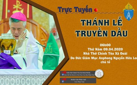 Gp Vinh: Chấm dứt thánh lễ trực tuyến