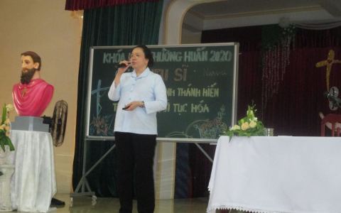 Khoá thường huấn Dòng MTG Kiên Lao Bùi Chu