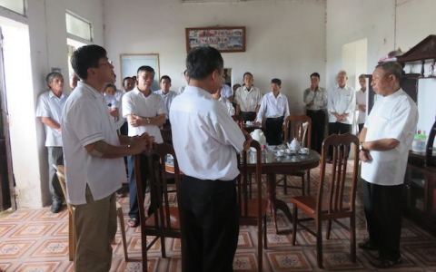 Cha cố Gioan B. Vũ Tiến Khang về nhà hưu