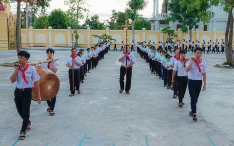 Nam Hoà: 96 thiếu nhi Rước lễ lần đầu