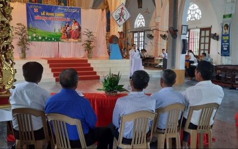 Đồng Nghĩa khai giảng năm học giáo lý mới
