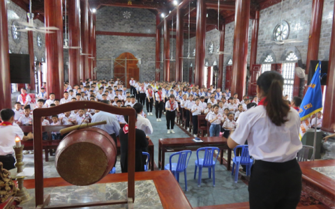 Gx. Thịnh Long khai giảng năm học giáo lý mới