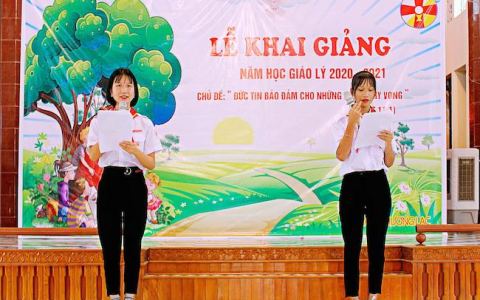 Phương Lạc khai giảng năm học Giáo lý mới