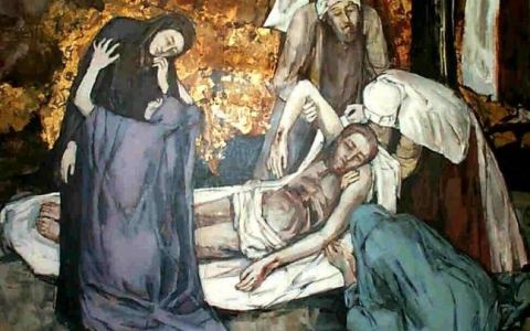 Mẹ Maria cùng chịu đau khổ với con