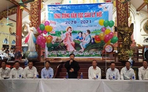 Tang Điền khai giảng năm học giáo lý