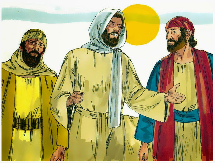 man and two sons