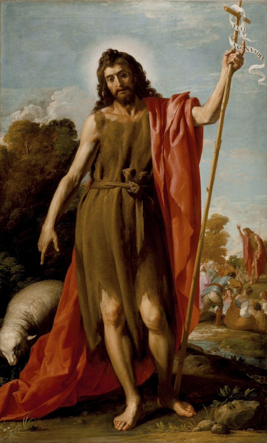 saint john the baptist in the wilderness lacma 47 8 29