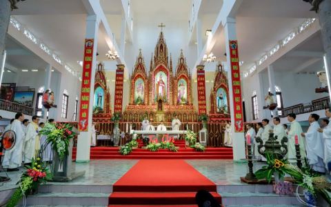 Lễ tạ ơn cha mới Đaminh Lương Văn Thuyên
