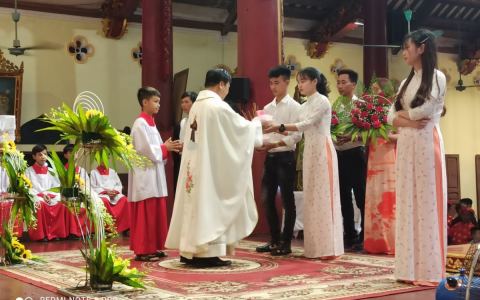Giới trẻ Tang Điền mừng lễ Chúa Kitô Vua