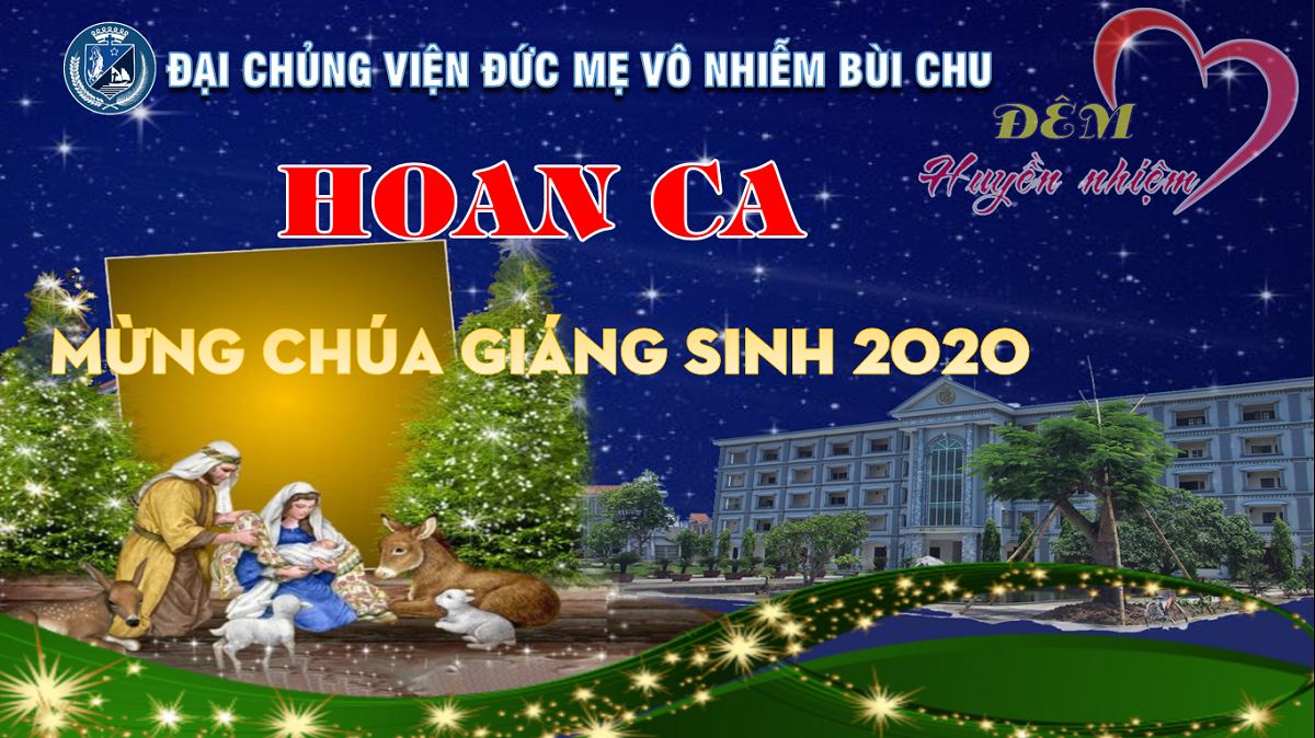 ĐCV: Hoan ca mừng Chúa Giáng Sinh 2020