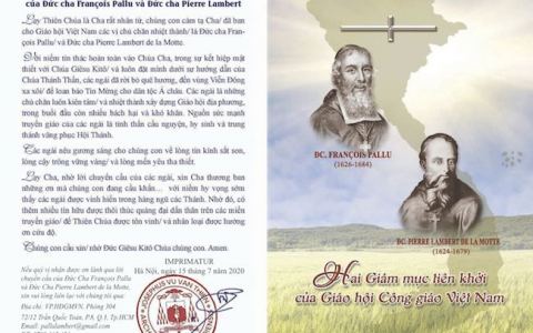 Kinh xin ơn phong thánh cho ĐC Lambert