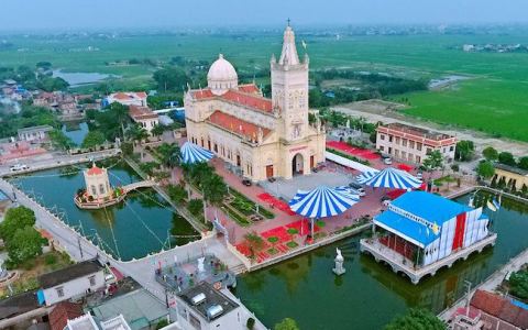 Bản đồ chỉ đường đến nhà thờ Báo Đáp