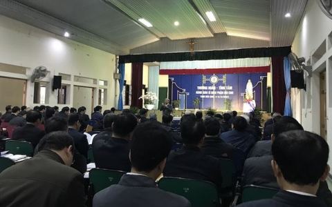 Tĩnh tâm linh mục đoàn giáo phận Bùi Chu