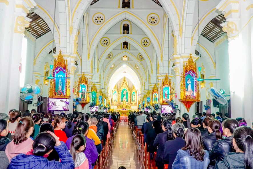 Giáo xứ An Bài tĩnh tâm Mùa Chay 2021