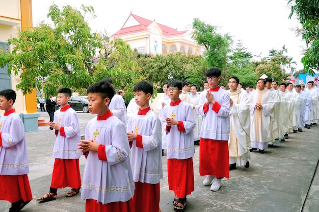 Đoàn gia trưởng giáo phận mừng lễ thánh Giuse