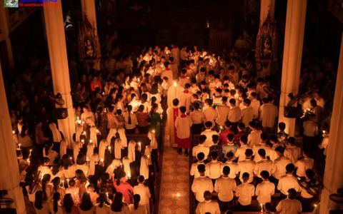 Giáo xứ Nam Hoà: Lễ Vọng Phục sinh