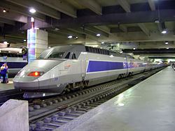 Chuyến tầu cao tốc TGV[1]