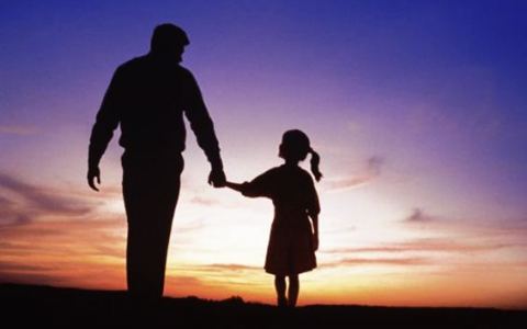 Father and daughter