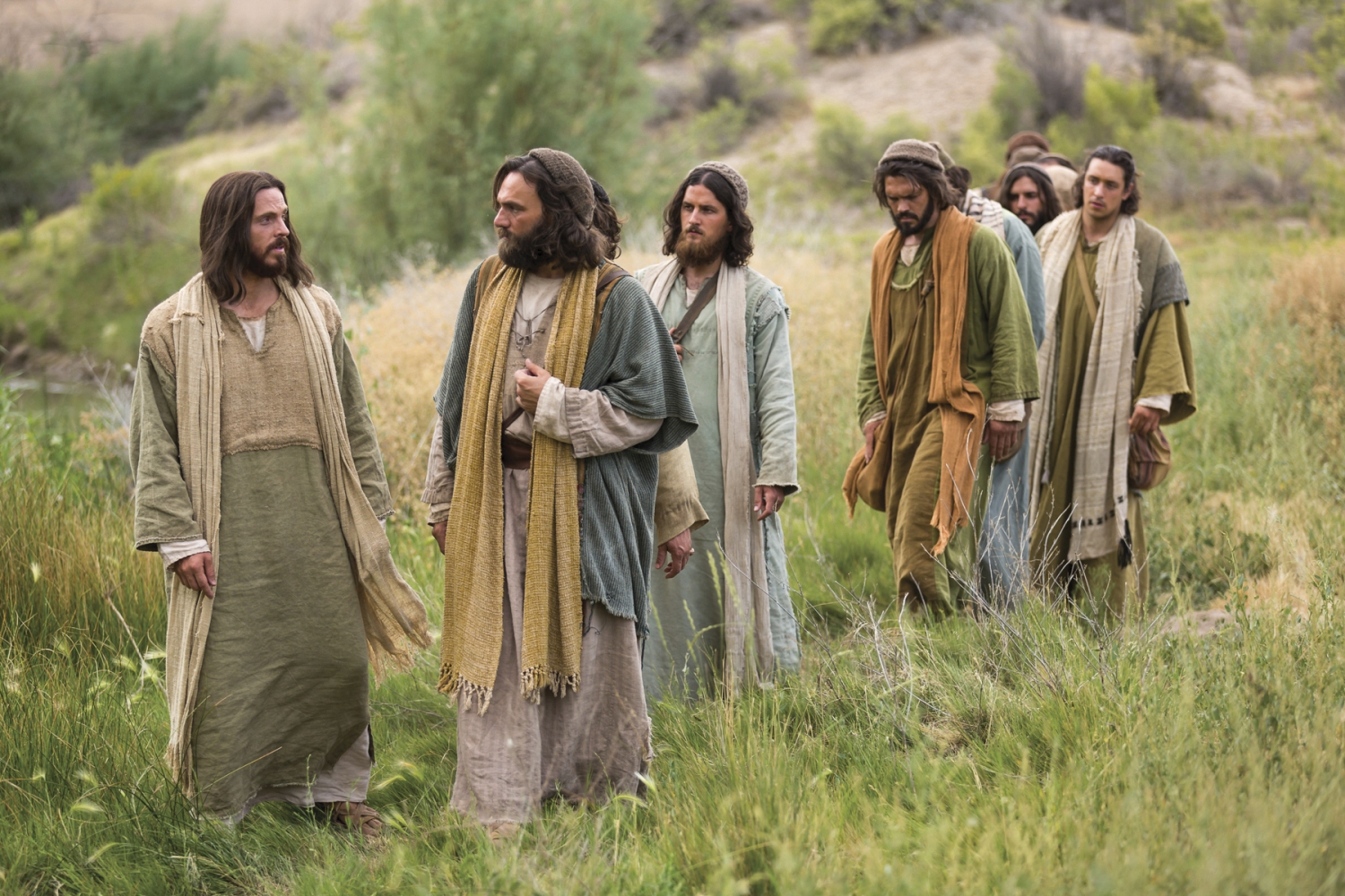 bible films christ walking disciples