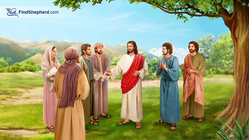 the lord jesus asks his disciples questions