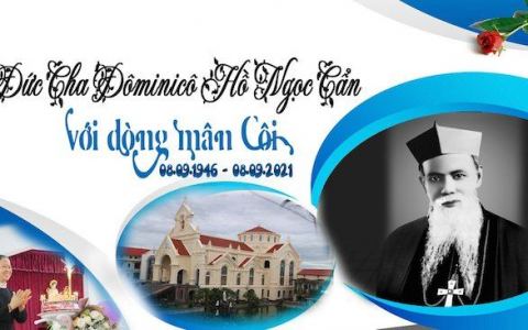 Đức Cha Đôminicô Maria Hồ Ngọc Cẩn với Dòng Mân Côi[1]